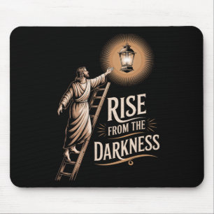 Erhebe dich aus der Dunkelheit - Osterglaube und H Mousepad