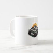 Erhebe dich, jage dem Licht nach Kaffeetasse (Vorderseite Links)