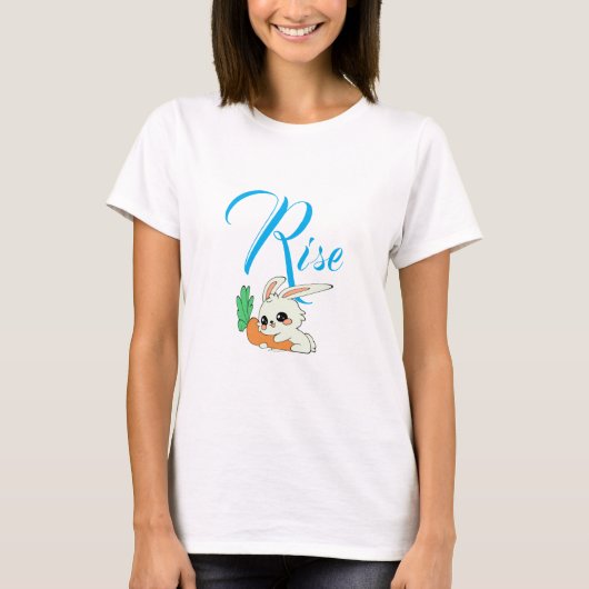 Erhebe dich Kaninchen  T-Shirt (Vorderseite)