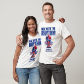 Erhebe dich mit dem Rhythmus T-Shirt (Unisex)