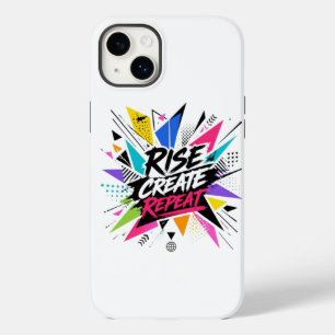 Erhebe dich, schaffe, wiederhole - Inspirierende M Case-Mate iPhone 14 Plus Hülle