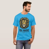 Erhebe dich über das gewöhnliche Shirt – Cyber-Löw (Vorne ganz)