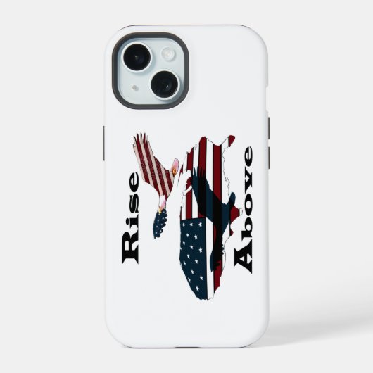 Erhebe dich über  iPhone 15 hülle (Rückseite)