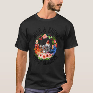 Erhebe dich und leuchte, Mutter Cluckers Hühnerblu T-Shirt