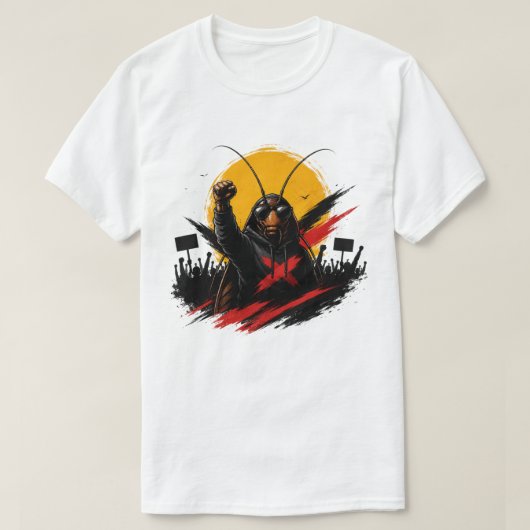 Erhebe dich. Widerstehe. Herrsche. | Rebellierende T-Shirt (Design vorne)