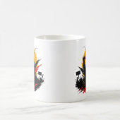 Erhebe dich. Widerstehe. Herrsche. Rebellische Kak Kaffeetasse (Mittel)