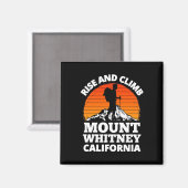 Erheben Sie sich und besteigen Sie den Mount Whitn Magnet (Vorderseite/Rückseite)