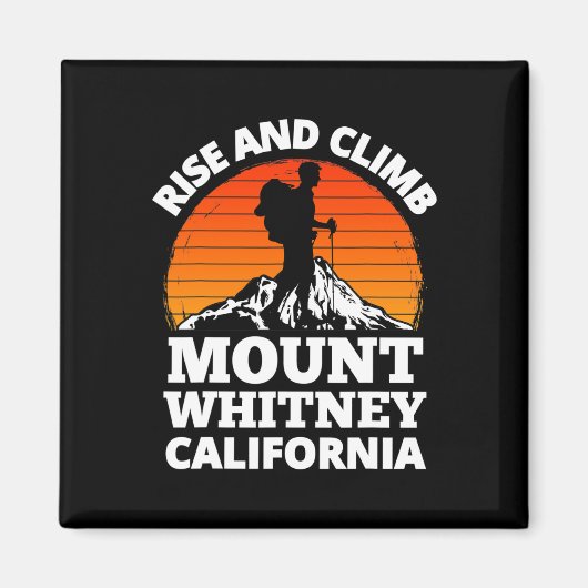 Erheben Sie sich und besteigen Sie den Mount Whitn Magnet (Vorne)