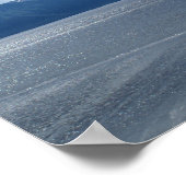 Erhebende Alaska-Berge Poster (Ecke)