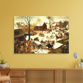 Erhebung in Bethlehem, c.1566 Leinwanddruck (Insitu (Wohnzimmer))