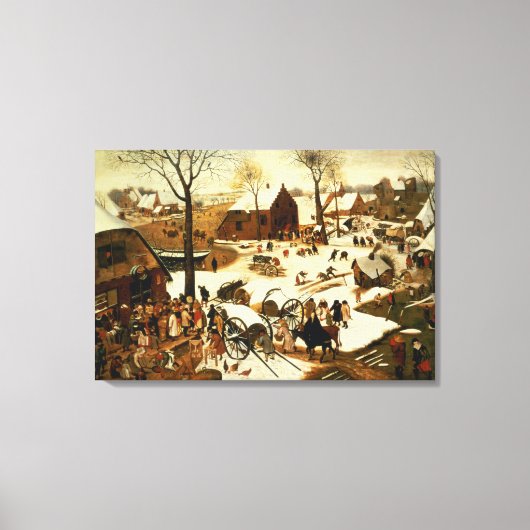 Erhebung in Bethlehem, c.1566 Leinwanddruck (Vorderseite)
