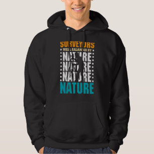 Erhebungen, die durch die Naturlandumfrage ausgegl Hoodie