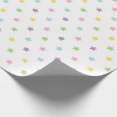 Erhellen Sie Ihren Raum mit Pastell-Sternmuster Geschenkpapier (Ecke)