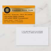 Erhitzenabkühlende Visitenkarten Visitenkarte (Vorne/Hinten)