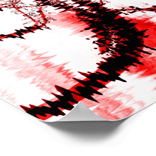 erhitzte Diskussion Poster (Ecke)