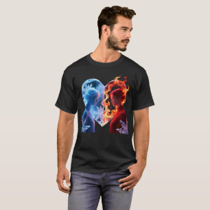 Erhitzte Rivalität – Intensives Wettbewerbsenergie T-Shirt