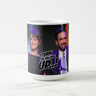 Erhöhe die Lautstärke Kaffeetasse