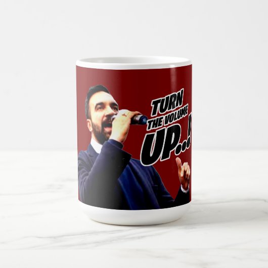 Erhöhe die Lautstärke Kaffeetasse (Mittel)
