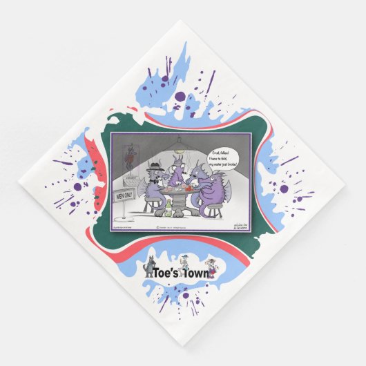 Erhöhen, Falten oder erweitern | Wörtliches Wortsp Serviette (Ecke)