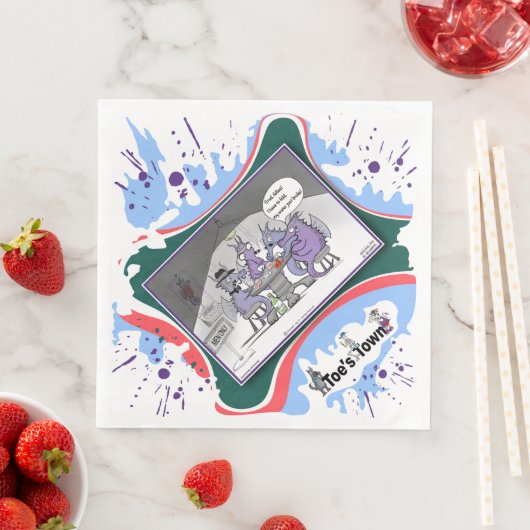 Erhöhen, Falten oder erweitern | Wörtliches Wortsp Serviette (Beispiel)