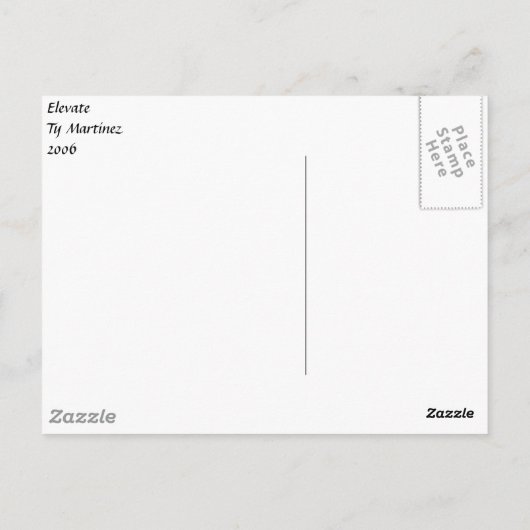 erhöhen postkarte (Rückseite)