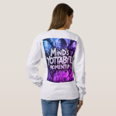 Erhöhen Sie den Geist das Spiel Sweatshirt (Schwarz voll)