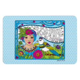 Erhöhen Sie den Mind_Flexible Magnet 6"x4"