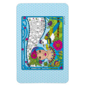 Erhöhen Sie den Mind_Flexible Magnet 6"x4" (Vertikal)