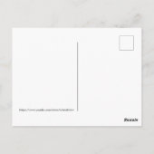 Erhöhen Sie den Mindestlohn auf einen Lebenslohn Postkarte (Rückseite)