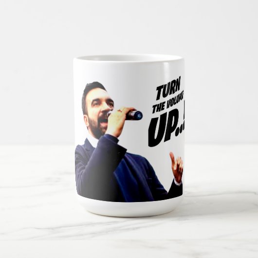 Erhöhen Sie die Lautstärke Kaffeetasse (Mittel)