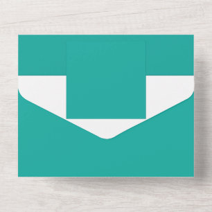 Erhöhen Sie Ihr Design mit einem grünen Hintergrun All In One Einladung