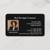 Erhöhen Sie Ihre Beruflichen Visitenkarten für Mar Visitenkarte (Vorderseite)