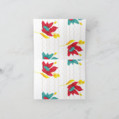 Erhöhen Sie Ihre Dankeschön-Notizen mit moderner T Dankeskarte (Innenseite)