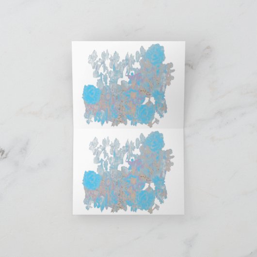 Erhöhen Sie Ihre Dankeschön-Notizen mit moderner T Dankeskarte (Innenseite)