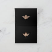 Erhöhen Sie Ihre Dankeschön-Notizen mit moderner T Dankeskarte (Innenseite)