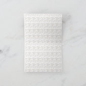 Erhöhen Sie Ihre Dankeschön-Notizen mit moderner T Dankeskarte (Innenseite)