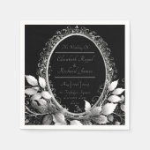 Erhöhen Sie Ihre Hochzeit mit einer Touch von Luxu Serviette (Vorderseite)