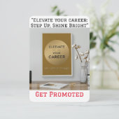 "Erhöhen Sie Ihre Karriere: Steigen Sie ein, helle (Stehend Vorderseite)