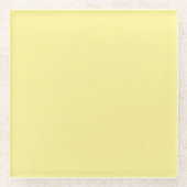 Erhöhen Sie Ihre Markenbezeichnung mit hochwertige Glasuntersetzer (Vorderseite)