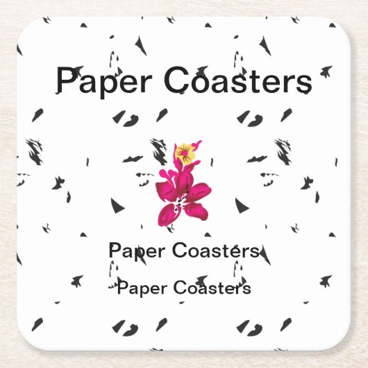 Erhöhen Sie Ihre Markenbezeichnung mit hochwertige Rechteckiger Pappuntersetzer (Vorderseite)