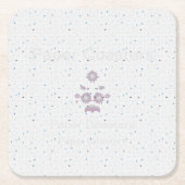 Erhöhen Sie Ihre Markenbezeichnung mit hochwertige Rechteckiger Pappuntersetzer (Vorderseite)