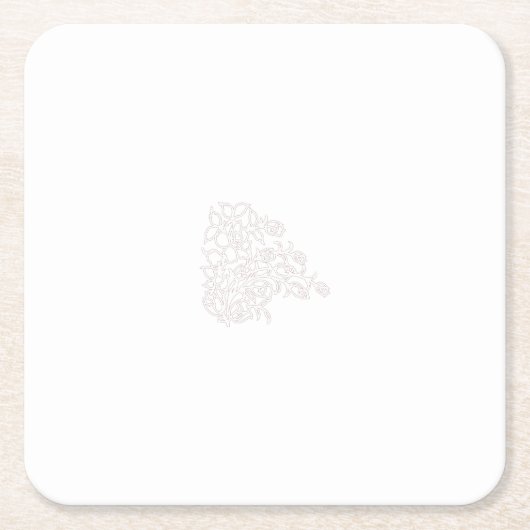 Erhöhen Sie Ihre Markenbezeichnung mit hochwertige Rechteckiger Pappuntersetzer (Vorderseite)