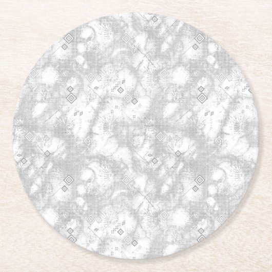 Erhöhen Sie Ihre Markenbezeichnung mit hochwertige Runder Pappuntersetzer (Vorderseite)