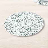 Erhöhen Sie Ihre Markenbezeichnung mit hochwertige Runder Pappuntersetzer (Angewinkelt)