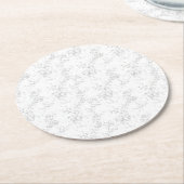 Erhöhen Sie Ihre Markenbezeichnung mit hochwertige Runder Pappuntersetzer (Angewinkelt)