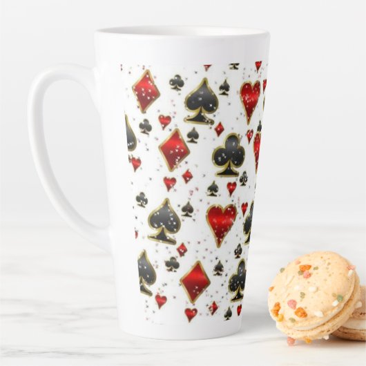 Erhöhen Sie Ihre Poker-Nächte Latte Tasse (Beispiel)