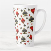 Erhöhen Sie Ihre Poker-Nächte Latte Tasse (Rechts)