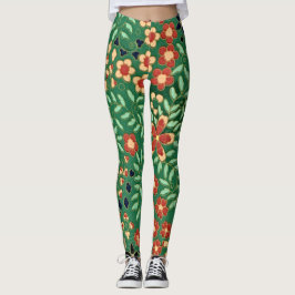 Erhöhen Sie Ihre Vibes mit grüner japanischer Blüt Leggings