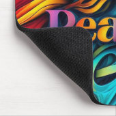 "Erhöhen Sie Ihre Ziele" Mousepad (Ecke)