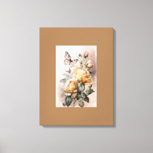 Erhöhen Sie Ihren Platz mit einer traumhaften Rose Leinwanddruck